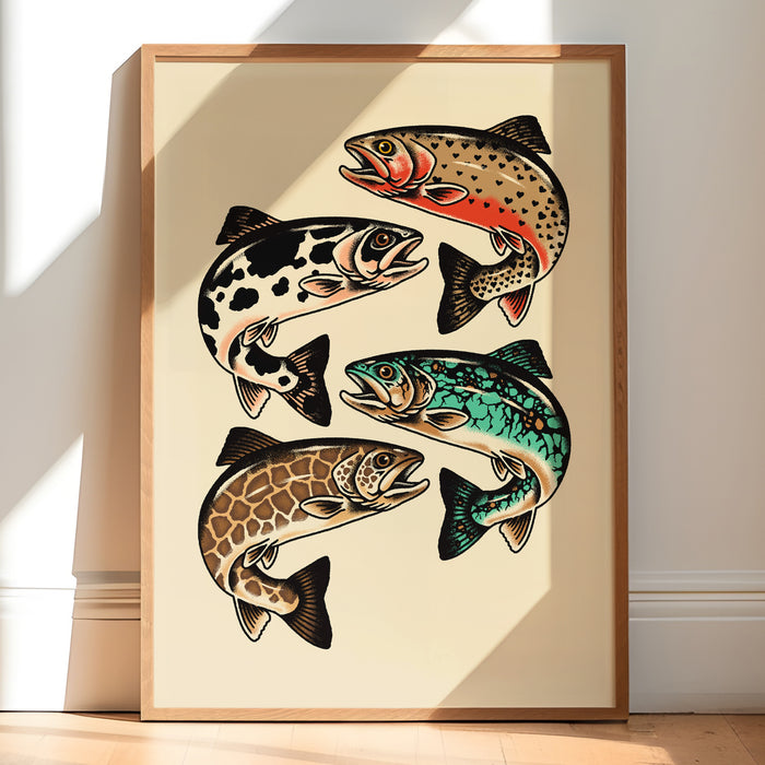 Rare Trout Flash Part 2 Giclée Print