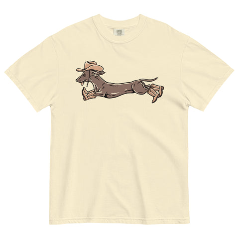 Tan Pit Bull Cowdog Heavyweight T-shirt