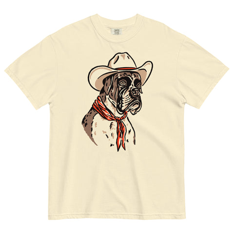 Basset Hound Cowdog Heavyweight T-shirt