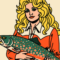 Dolly Holding Varden Giclée Print