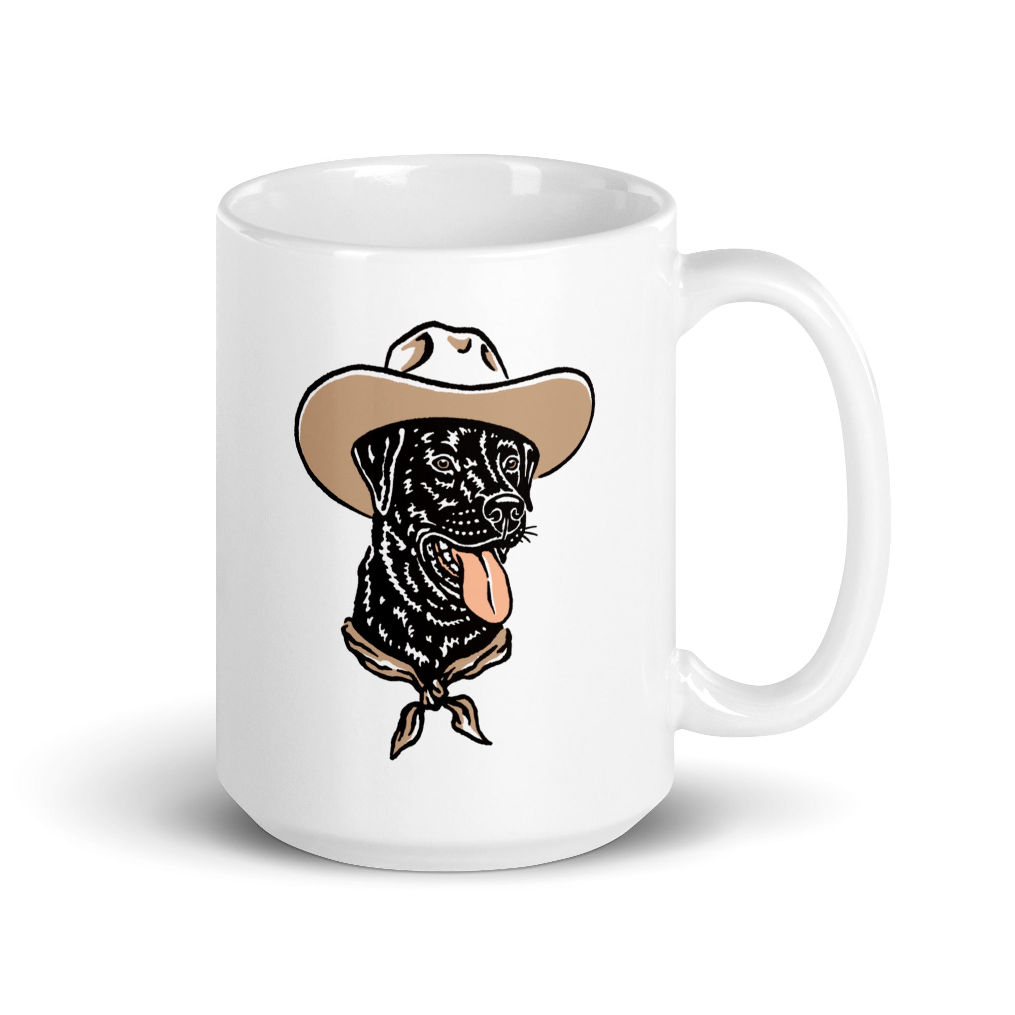 Black Lab Cowdog Mug (Made to Order) – Steel Bison