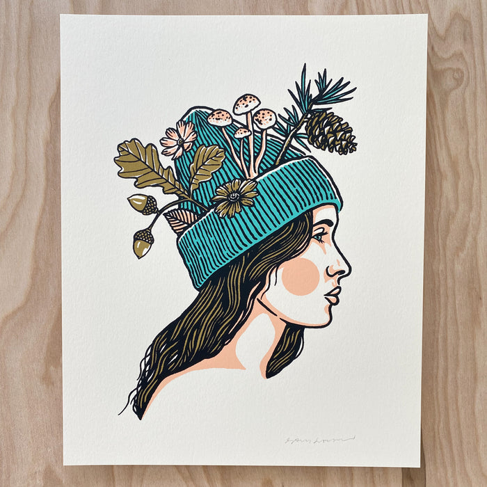 Beanie Season Part 1 - Signed 8x10in Silkscreen Print