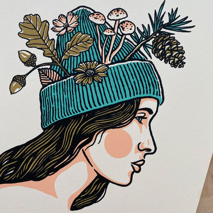 Beanie Season Part 1 - Signed 8x10in Silkscreen Print