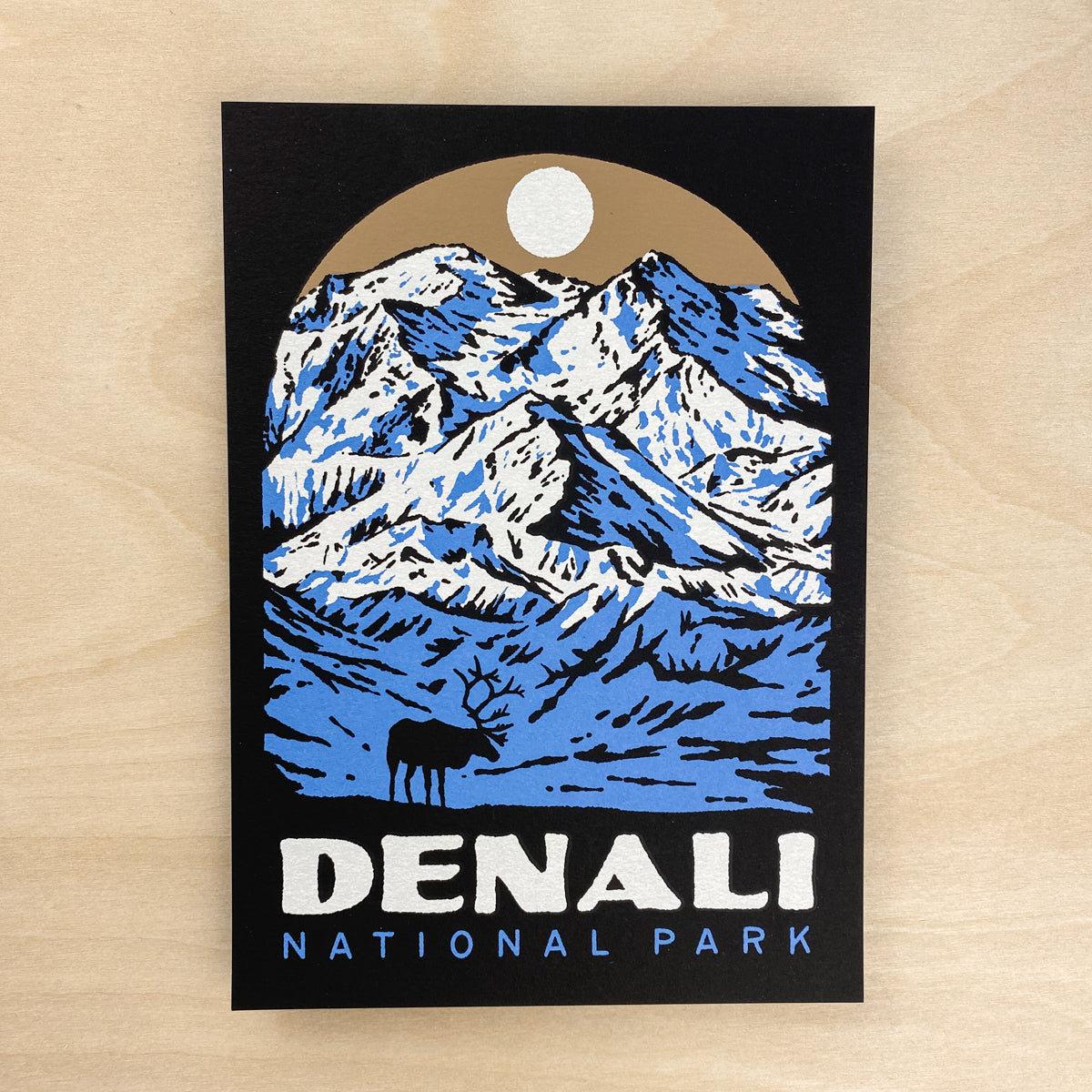 Denali - Signed 5x7in Print #229