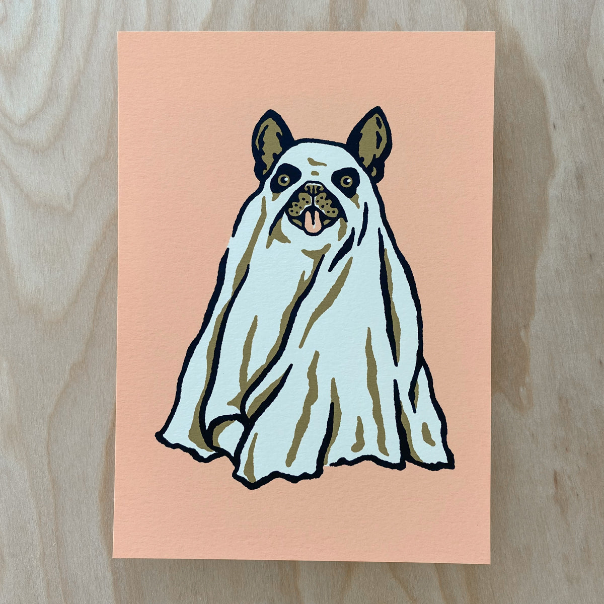 Ghost Dog - Signed 5x7in Print #311