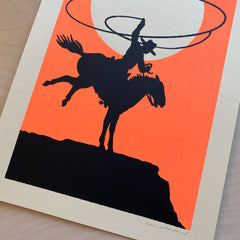 Montana Cowboy - Signed 8x10 Print #203