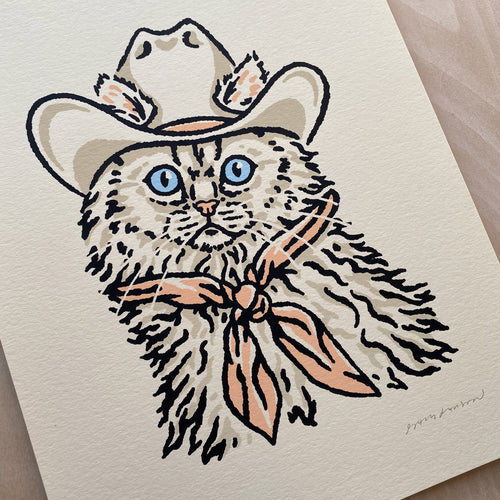 Persian Cowcat - Signed 8x10in Print #318
