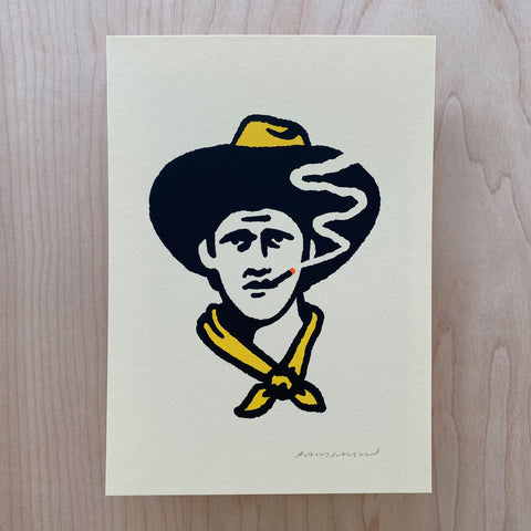 Nashville Cowgirl - Signed Print #143 PERIWINKLE