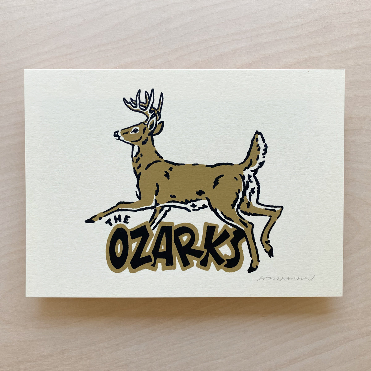 The Ozarks - Signed 7x5in Print #389