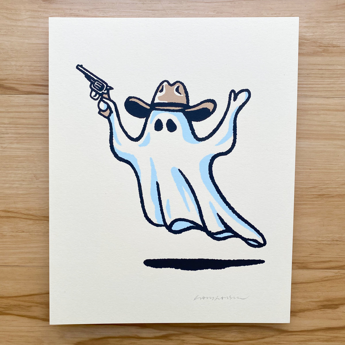 Cowboo - Signed 8x10in Silkscreen Print