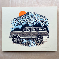 SOLD OUT. Wagoneer - Signed 8x10in Print #371