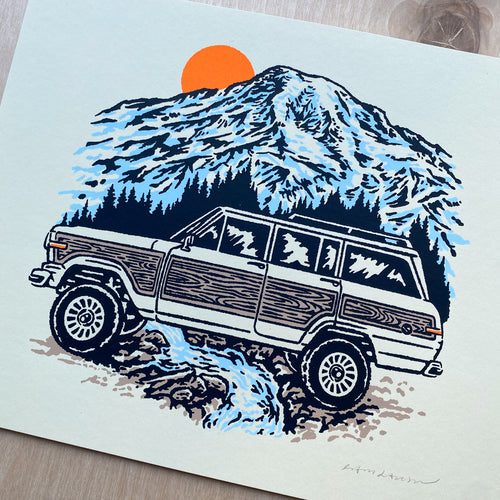 SOLD OUT. Wagoneer - Signed 8x10in Print #371