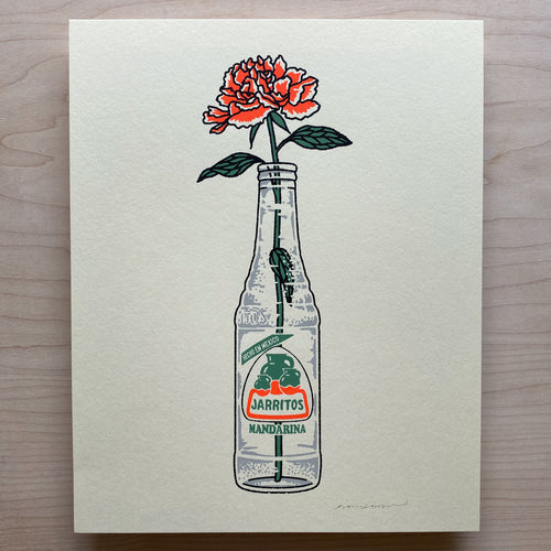 SOLD OUT. Peony Bottle - Signed 8x10in Print #380