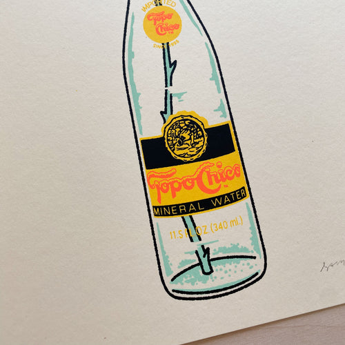 Yellow Rose Bottle - Signed 8x10in Print #356