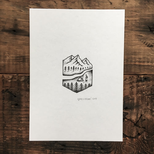 Camp - Signed Print #14