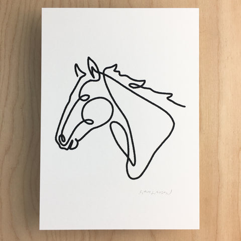 Austin Cowgirl - Signed Print #145 GOLD