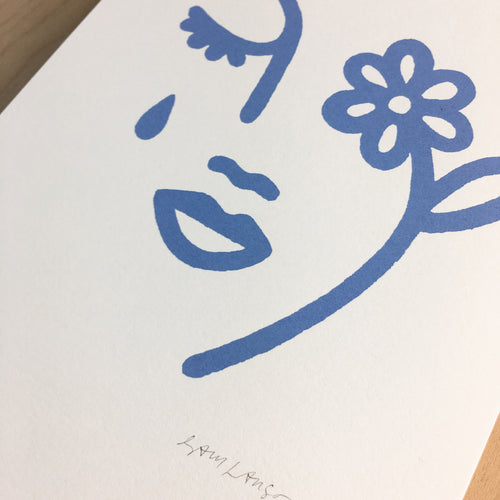 No Rain No Flowers - Signed Print #149