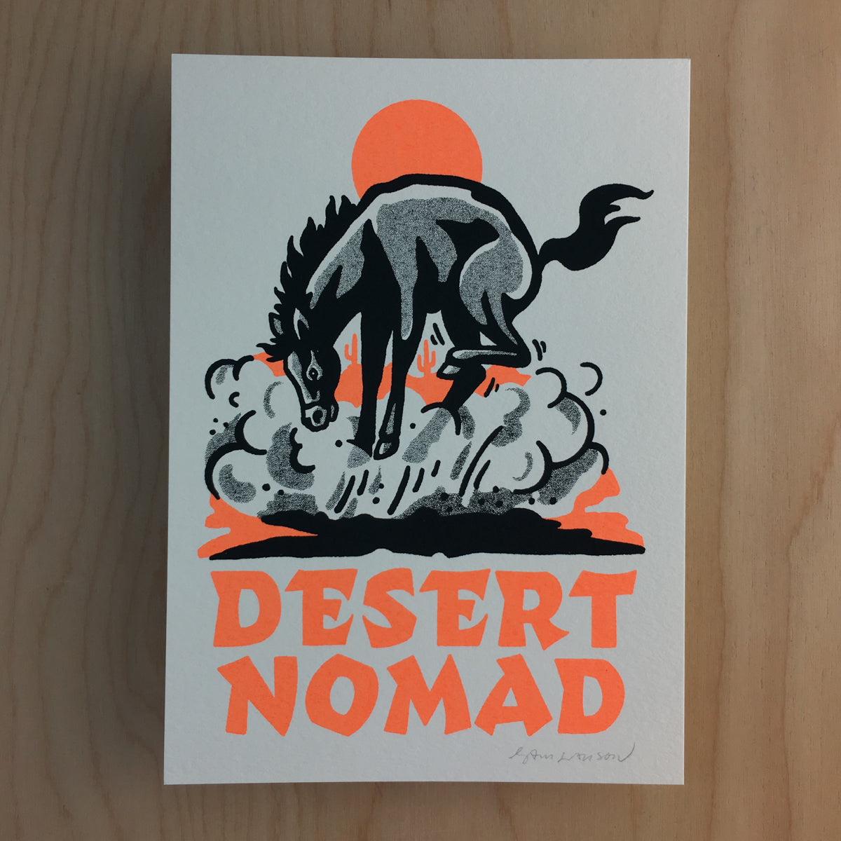 Desert Nomad - Signed Print #159